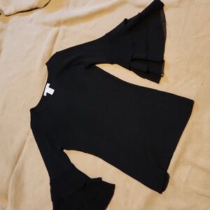 Design story womens black sweater medium